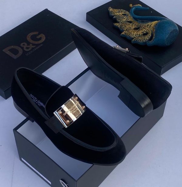 Suede loafers shoes